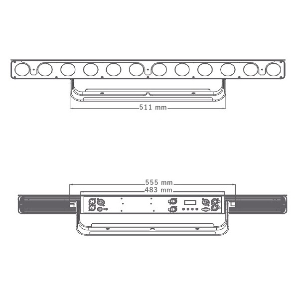 Dibujo Elation Sixbar 1000